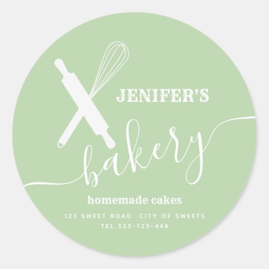 モダンシンプルプロフェッショナル転がピンウィスククラス ラウンドシール (正面)