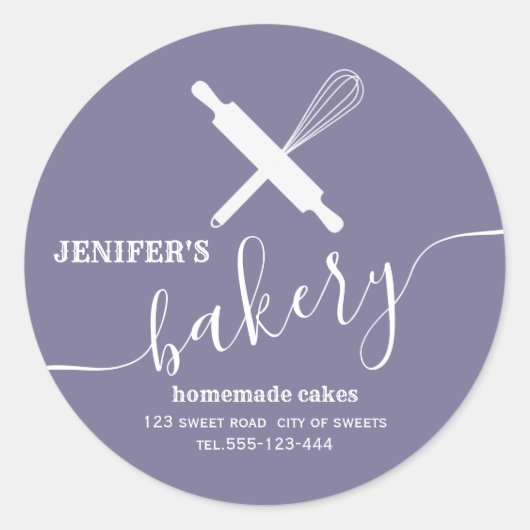 モダンシンプルプロフェッショナル転がピンウィスク ラウンドシール (正面)