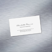 モダンシンプルプロフェッショナル マグネット名刺 (インサイチュ)