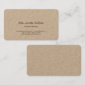 モダンシンプルプロフェッショナル 名刺 (正面/裏面)