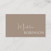 モダンシンプルプロフェッショナル 名刺 (正面)