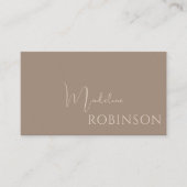 モダンシンプルプロフェッショナル 名刺 (正面)