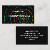 モダンシンプルプロフェッショナル 名刺 (正面/裏面)