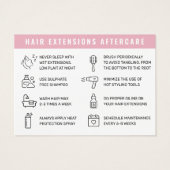 モダンシンプルヘアエクステンション (裏面)