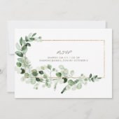 モダンシンプルベビーシャワーフォト チャンピエンピンク 招待状 (裏面)