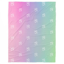 モダンシンプルベビーモノグラムのイニシャル