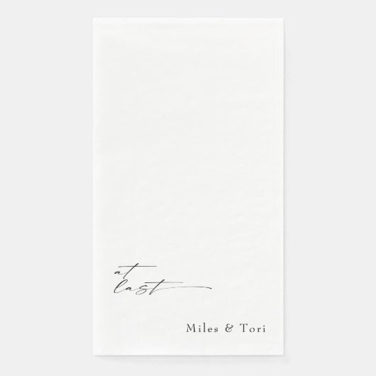 モダンシンプルホワイトアット結婚ラスト (正面)