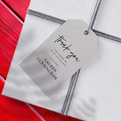 モダンシンプルミニマリストチックサンキュー ギフトタグ