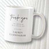 モダンシンプルミニマリストチックサンキュー マグカップ