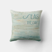 モダンシンプルミニマリスト海ザデイ素朴ウッド クッション (裏面)