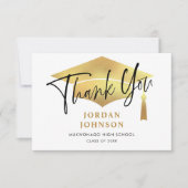 モダンシンプルミニマリスト サンキューカード (正面)