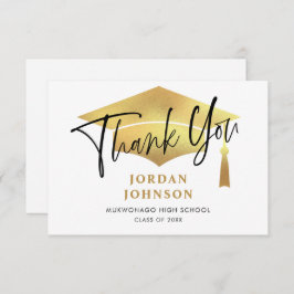 モダンシンプルミニマリスト サンキューカード