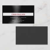 モダンシンプルミニマリスト 名刺 (正面/裏面)