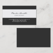 モダンシンプルミニマリスト 名刺 (正面/裏面)