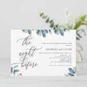 モダンシンプルミニマルなリハーサル 招待状 (スタンド正面)