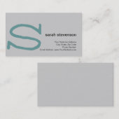 モダンシンプルミニマルコンサルタント 名刺 (正面/裏面)