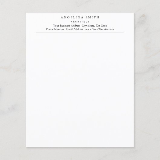 モダンシンプルミニマルプロフェッショナル (正面)