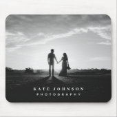 モダンシンプルミニマル写真家 マウスパッド (正面)