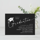 モダンシンプルミニマル卒業党 招待状 (スタンド正面)
