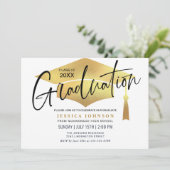 モダンシンプルミニマル卒業党 招待状 (スタンド正面)