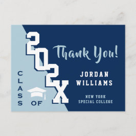 モダンシンプルミニマル卒業 ポストカード