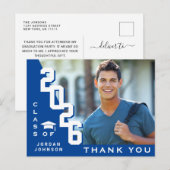 モダンシンプルミニマル卒業 ポストカード (正面/裏面)