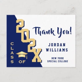 モダンシンプルミニマル卒業 ポストカード