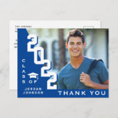 モダンシンプルミニマル卒業 ポストカード (正面/裏面)