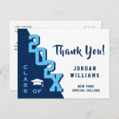 モダンシンプルミニマル卒業 ポストカード (正面/裏面)