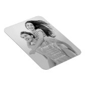 モダンシンプルミニマル結婚リストシック マグネット (右側)