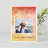 モダンシンプルミニマル金オレンジレッド (スタンド正面)