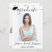 モダンシンプルミニマル2写真卒業パーティー