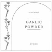 モダンシンプルミニマルKitchen Pantry Jarラベル シール (正面)