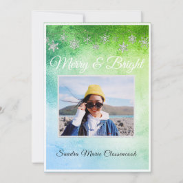 モダンシンプルミニマルMetalic GreenおよびBlue