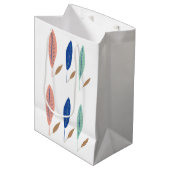 モダンシンプルミニマ離れリスト ミディアムペーパーバッグ (正面アングル)