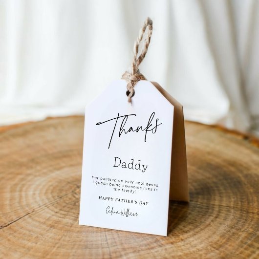 モダンシンプルメッセージカード ギフトタグ