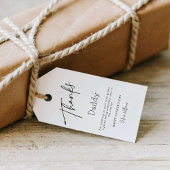 モダンシンプルメッセージカード ギフトタグ