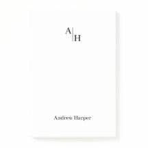 モダンシンプルモノグラムイニシャル