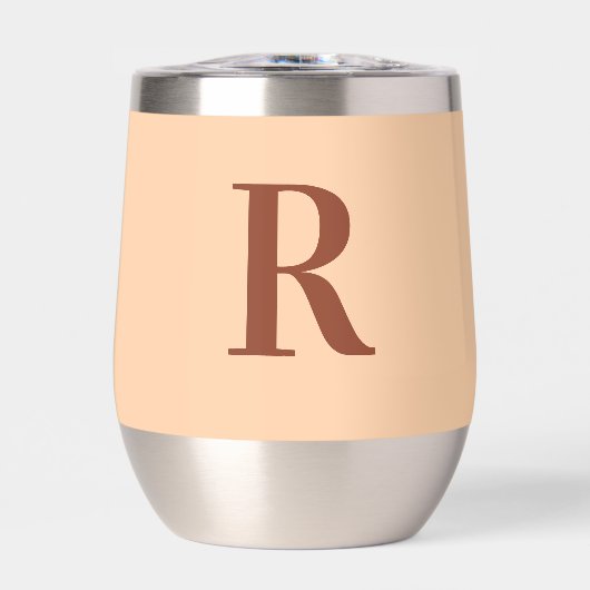 モダンシンプルモノグラムベージュ (正面)