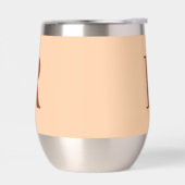 モダンシンプルモノグラムベージュ (左面)