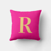 モダンシンプルモノグラム クッション (裏面)