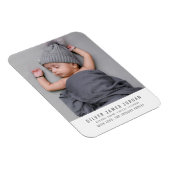 モダンシンプルユニークベビー写真Keepsake Gives マグネット (右側)