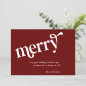 モダンシンプルレッドホリメリーデイ (スタンド正面)