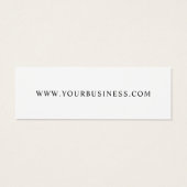 モダンシンプルロゴ価格ラベル衣料つるラベル (裏面)