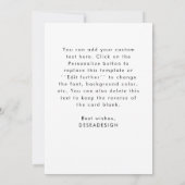 モダンシンプルロゴ/フォトカスタムビジネス (裏面)