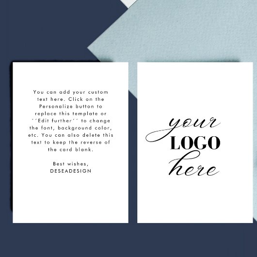 モダンシンプルロゴ/フォトカスタムビジネス