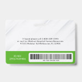 モダンシンプル会社テンプレートバッジ バッジ (Back)