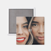 モダンシンプル全フォトBFF マグネット (正面/裏面)