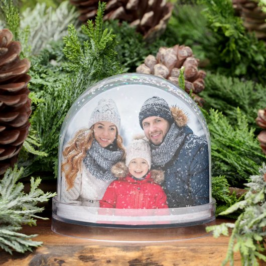 モダンシンプル全2枚の家族写真 (冬)