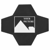 モダンシンプル写真の結婚作成 サッカーボール (フラット)